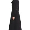 Women's Double Breasted Maxi Long Winter Wool Trench Coat Hooded Thick Warm Overcoats