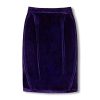 Women's Skirt High Waist Slit Ol Style Slim Hip Lifting Pencil Velour Wrap Hip Skirt