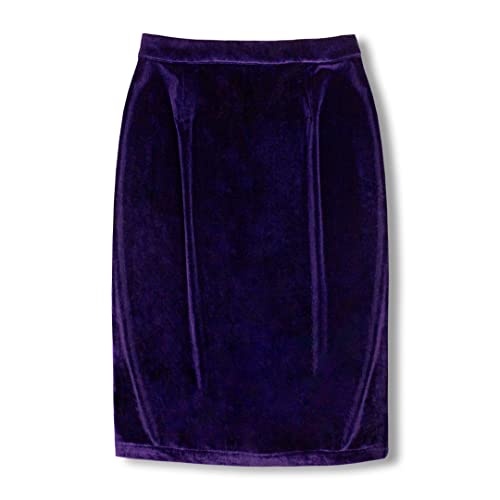 Women's Skirt High Waist Slit Ol Style Slim Hip Lifting Pencil Velour Wrap Hip Skirt