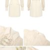 Women's Office Work Dress Mock Two Piece Shirt Dress Lapel Slim Fit Short Business Casual Pencil Skirt