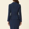 2 Piece Suit Skirt Sets for Women Blazer and Pencil Skirts Formal Office Business Casual Outfits