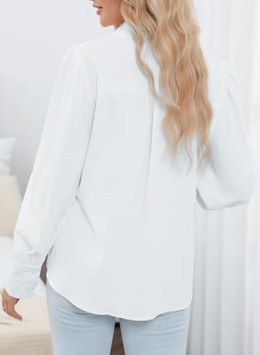 Womens Tops Button Down Shirts Print Long Sleeve Blouses for Women Fashion 2025