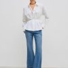 Womens Shirts Dressy Casual Pleated Button Down Shirt Long Sleeve Work Blouse Collar Solid Top