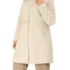 Plus Size Peacoat for Women Winter Notched Lapel Single Breasted Elegant Long Trench Coats Jacket