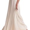 Long Maxi Floor Lengh Chiffon Skirt Elastic High Waist Bridesmaid Skirt