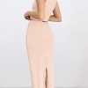 Women's 2 Piece Summer Outfits Crewneck Tank Tops Split Bodycon Midi Skirt Set