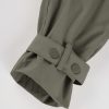 Women's Trench Coat Long Loose Jacket Spring Fall Overcoat with Belt