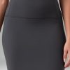 Dreamlux Women’s Midi Pencil Skirt – High Waist Stretch, Below Knee Bodycon for Office Work & Business Casual