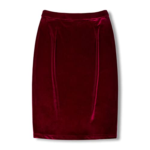 Women's Skirt High Waist Slit Ol Style Slim Hip Lifting Pencil Velour Wrap Hip Skirt