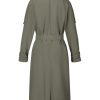 Women's Trench Coat Long Loose Jacket Spring Fall Overcoat with Belt