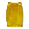 Women's Skirt High Waist Slit Ol Style Slim Hip Lifting Pencil Velour Wrap Hip Skirt