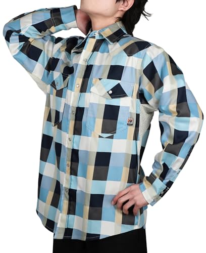 FR Shirts for Summer Pearl Snaps Breathable Vented Mesh Back and Underarm Lightweight Flame Resistant Welding Shirt
