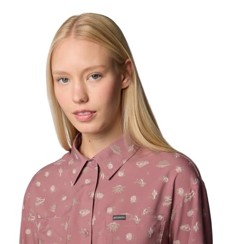 Women's Silver Ridge Utility Patterned Long Sleeve Shirt
