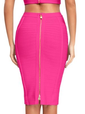 Women's Bandage Skirt High Waist Bandage Skirt Pencil Skirt