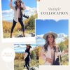 Womens Color Block Button Down Shirts Long Sleeve Oversized Boyfriend Blouses Tops