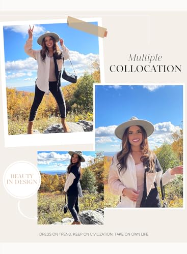 Womens Color Block Button Down Shirts Long Sleeve Oversized Boyfriend Blouses Tops