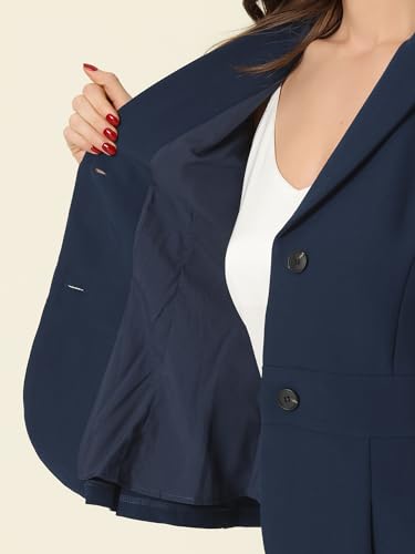 2 Piece Suit Skirt Sets for Women Blazer and Pencil Skirts Formal Office Business Casual Outfits