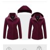 Women's Cotton Anorak Jacket Lightweight Casual Military Jackets Safari Utility Coats With Removable Hood