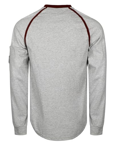 FR Shirts for Men Crew Neck Long Sleeve 5.5oz Light Weight Flame Resistant/Fire Retardant Clothing Shirt
