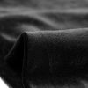 Women's Velvet Jacket Contrast Trim Pockets Stand Collar Single Breasted Long Coat