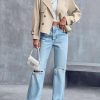 Women Crop Double Breasted Trench Coat Raglan Sleeve Work Office Cropped Jacket With Pockets