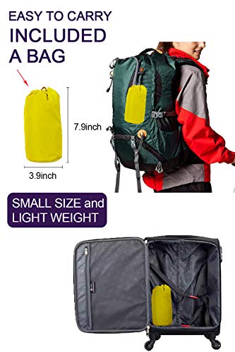 Women Waterproof Lightweight Rain Jacket Active Outdoor Hooded Raincoat