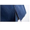 Women's Maxi Pencil Jean Skirt- High Waisted A-Line Long Denim Skirts for Ladies- Blue Jean Skirt