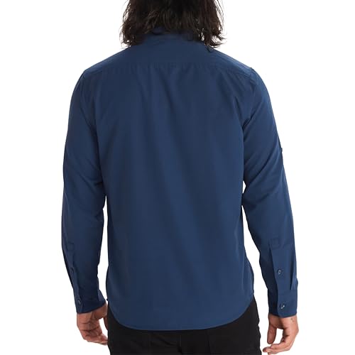 Men's Aerobora Long Sleeve Button-Down Shirt - Lightweight, Packable, Quick-Drying UPF Protection