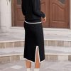 2 Piece Skirts Sets For Women Fall Fashion 2025 Sweater Dress Knit Lounge Travel Outfits Winter Clothing