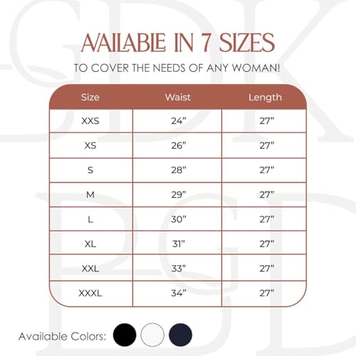 Women’s A-Line Circle Skater Knee Length Skirt- Elastic Waist Business Office Skirt