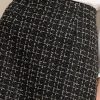 Women's Plaid Tweed High Waist Work Office Bodycon Pencil Skirt