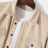 Mens Plaid Shirt,Long Sleeves,Classic Flannel Shirt Button Down Shirt Jacket Tops