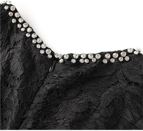 Women’s Dresses Beading Bow Detail Summer Lace Casual Skirt Crewneck Style Pencil Silhouette Hit Color Dress