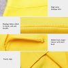 Women's High Waist Knee Length Bodycon Office Pencil Skirt