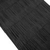 Women's High Waist Fringe Tiered Bodycon Pencil Midi Skirt