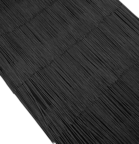 Women's High Waist Fringe Tiered Bodycon Pencil Midi Skirt